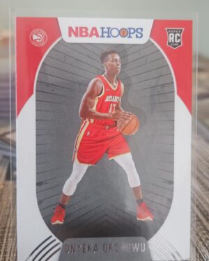 2020-21 NBA Hoops Onyeka Okongwu Rookie Card RC Base #225 Hawks