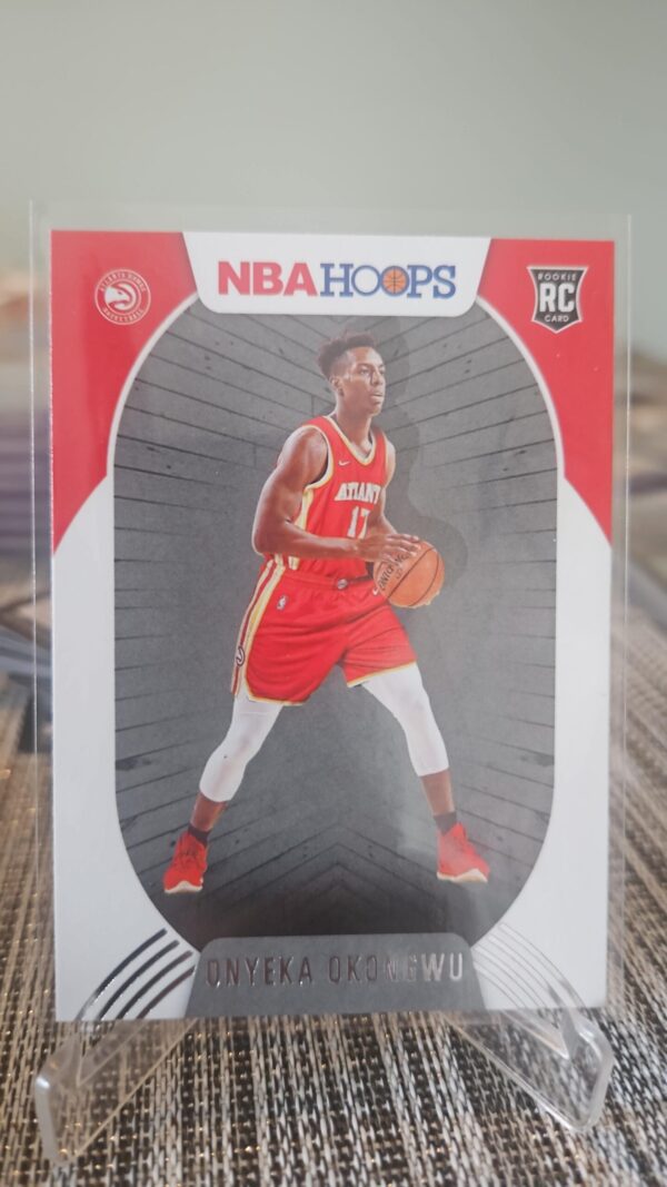 2020-21 NBA Hoops Onyeka Okongwu Rookie Card RC Base #225 Hawks