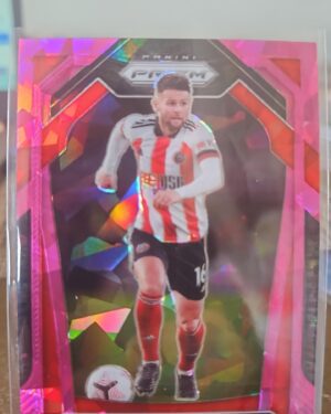 2020-21 Panini Prizm Premier League Retail Pink Ice Prizm Oliver Norwood #23