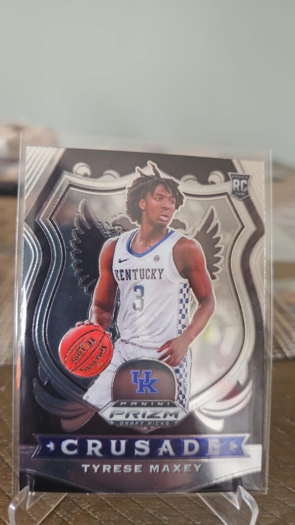20-21 Panini Prizm Draft Picks Crusade Rookie Tyrese Maxey #94