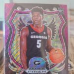 Anthony Edwards 2020 Panini Prizm Draft Picks Crusade Purple Wave Prizm #81