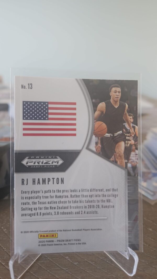 Rj Hampton #13 Rookie RC 2020-21 Panini Prizm Draft Picks Denver Nuggets - Image 2