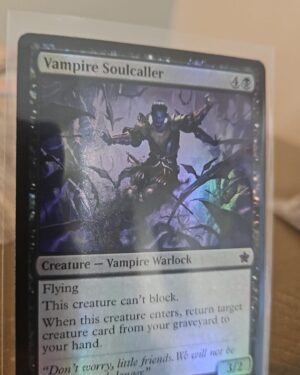 MTG Magic the Gathering Vampire Soulcaller (75/789) Foundations FOIL