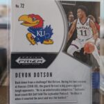 2020-21 Panini Prizm Draft Picks #72 Devon Dotson Rc - Image 2