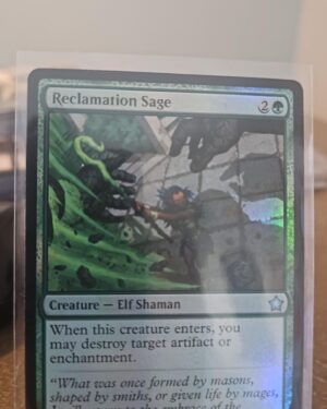 Reclamation Sage FDN Foundations MTG 231 FOIL UNCOMMON M/NM