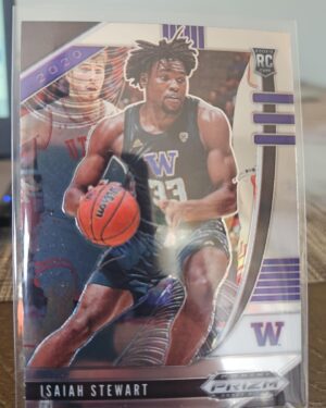 Isaiah Stewart #26 2020 Prizm Draft Picks rc base Prizm Washington Huskies