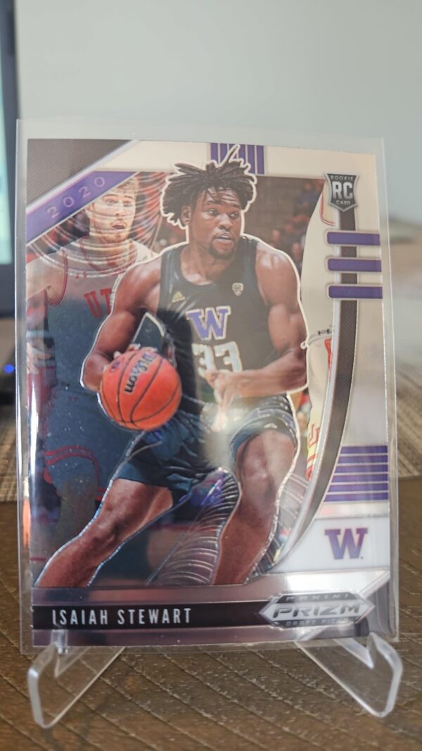 Isaiah Stewart #26 2020 Prizm Draft Picks rc base Prizm Washington Huskies