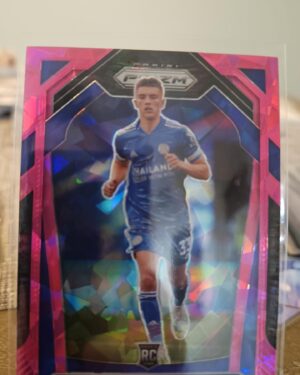 2020-21 Panini Prizm Premier League Retail Pink Ice Luke Thomas #132 Rookie RC
