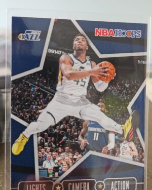2020-21 Hoops Lights Camera Action Donovan Mitchell Utah Jazz #1