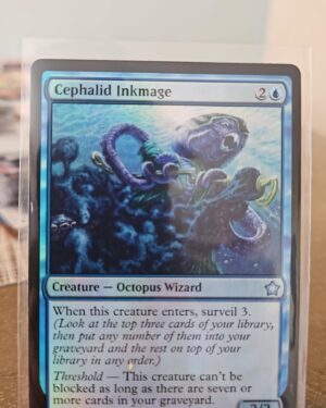 Cephalid Inkmage 0032 MagicTheGathering Foundations Uncommon Foil