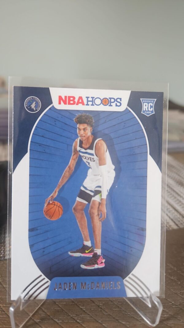 2020-21 Panini NBA Hoops JADEN MCDANIELS RC #245 Minnesota Timberwolves ROOKIE