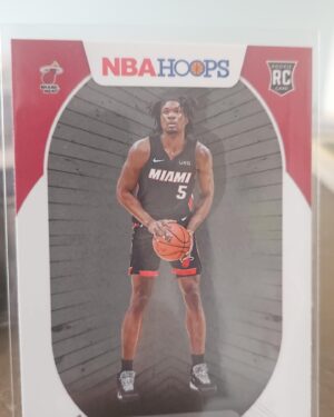 Precious Achiuwa RC 2020-21 NBA Hoops Basketball Rookie Card Miami Heat - #210