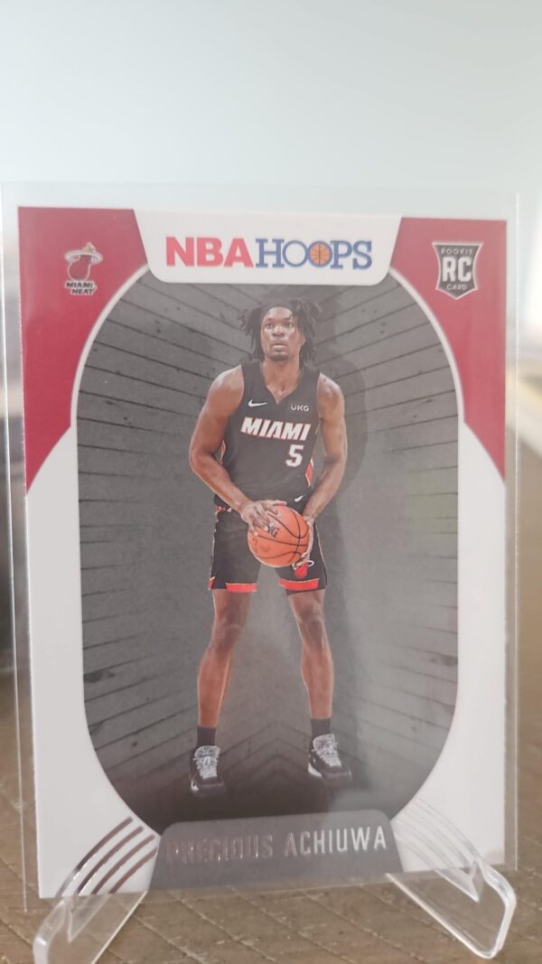 Precious Achiuwa RC 2020-21 NBA Hoops Basketball Rookie Card Miami Heat - #210