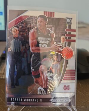 2020-21 Panini Prizm Draft Picks Robert Woodard II #63 Rookie RC