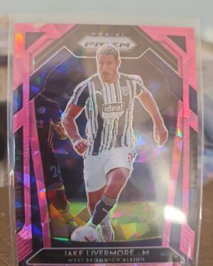 2020-21 Panini Prizm Premier League Retail Pink Ice Prizm Jake Livermore #264