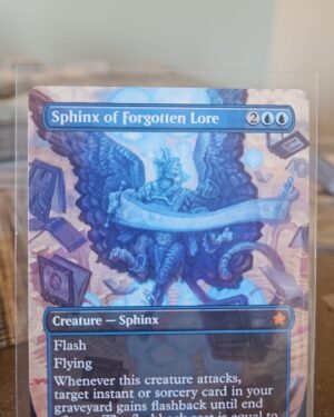 Sphinx of Forgotten Lore (Borderless) #314 Foundations Regular