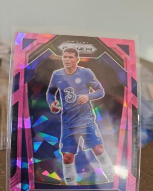 2020-21 Panini Prizm Premier League Retail Pink Ice Prizm Thiago Silva #222
