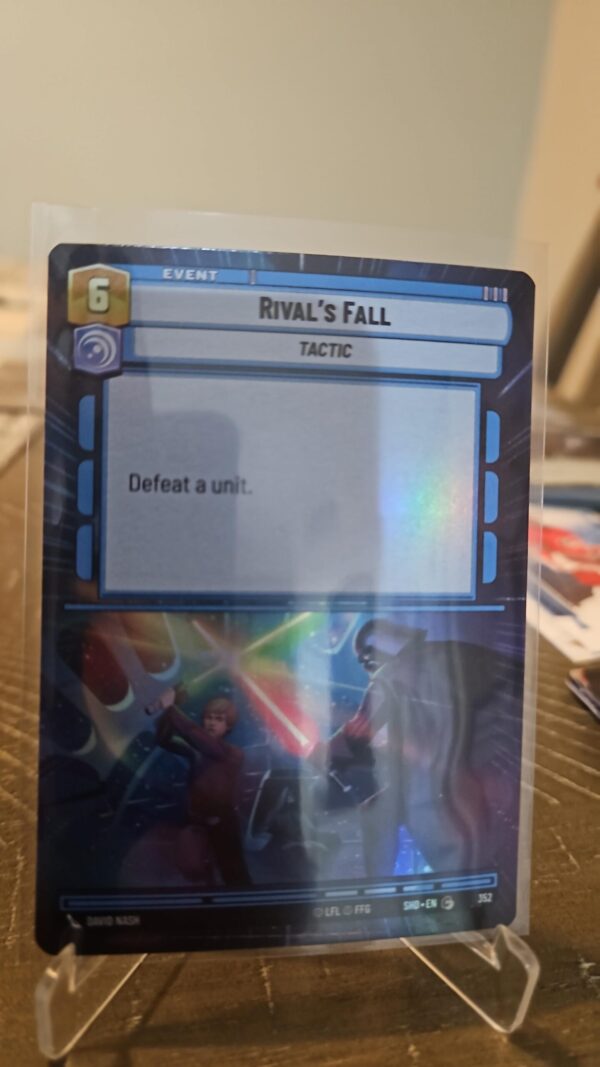 Rival's Fall Hyperspace Foil - SHD 352 NM - Star Wars Unlimited
