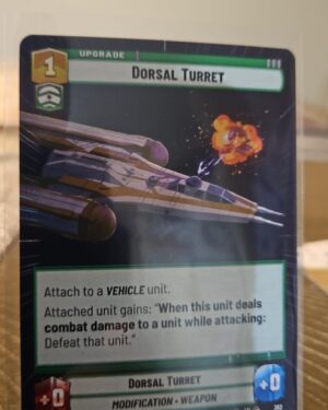 Star Wars Unlimited - Dorsal Turret Hyperspace Non-Foil #854 card
