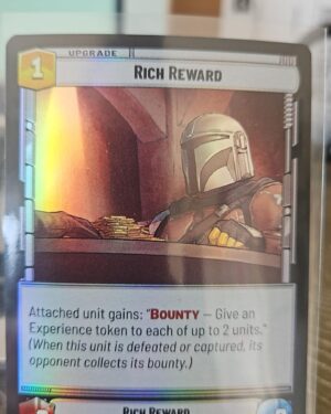 Star Wars Unlimited Rich Reward 261/590 Shadows of the Galaxy foil card