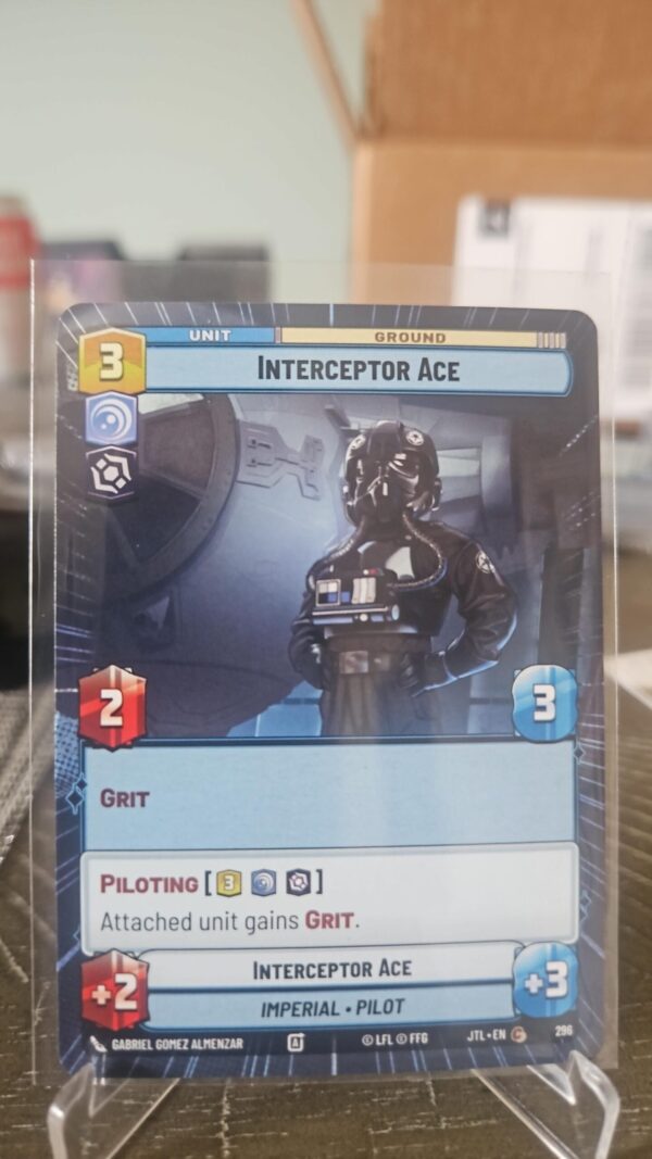 Interceptor Ace Hyperspace- JTL 768 NM - Star Wars Unlimited