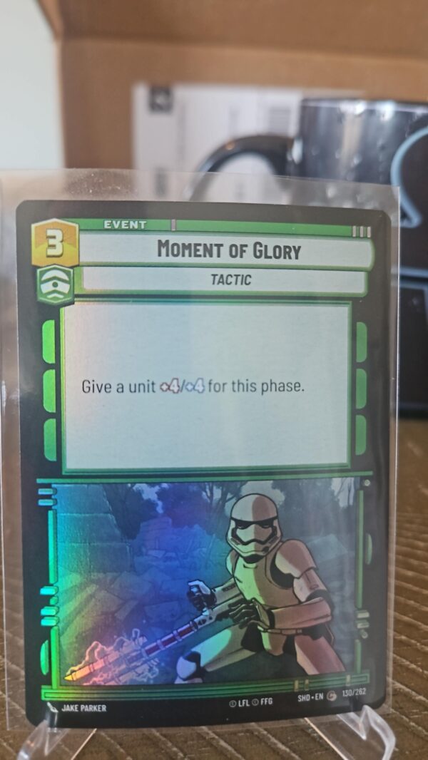 Star Wars Unlimited - Moment of Glory - Foil #130/262 Playset - Shadows of the Galaxy