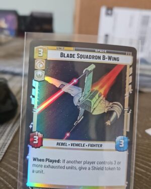 Star Wars Unlimited JTL Blade Squadron B-Wing Foil #697 NM