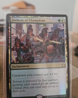 MTG Magic the Gathering Anthem of Champions (116/789) Foundations LP foil