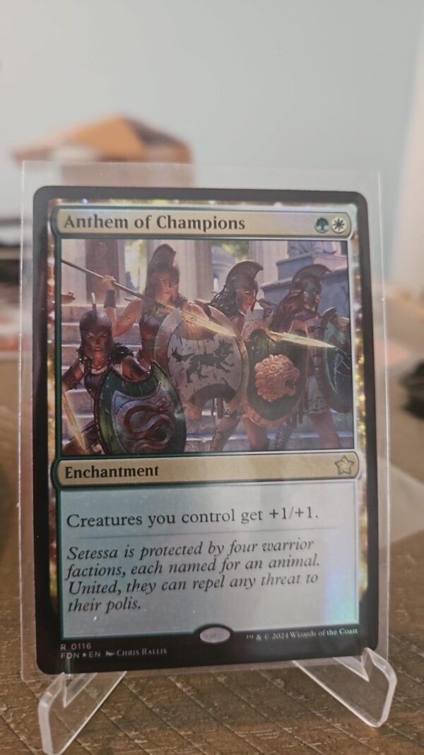 MTG Magic the Gathering Anthem of Champions (116/789) Foundations LP foil