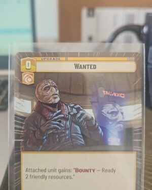 Star Wars Unlimited Wanted #489 Hyperspace Shadows of the Galaxy non-foil card