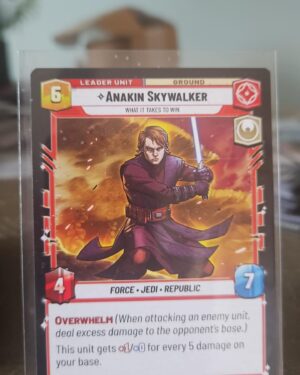 Star Wars Unlimited Twilight of the Republic #012/257 Anakin Skywalker