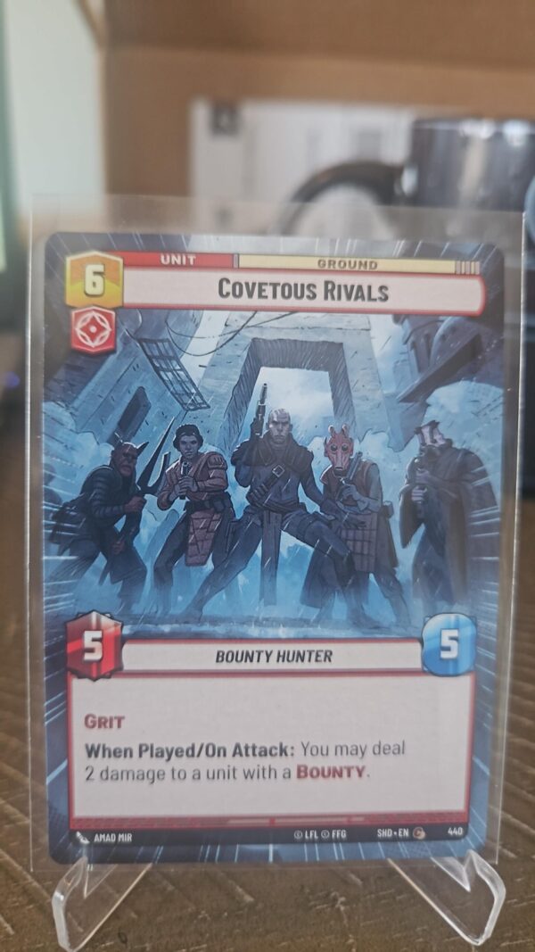 Star Wars Unlimited Shadows of the Galaxy - Covetous Rivals - Hyperspace non foil