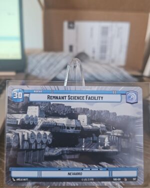 Remnant Science Facility Shield non-foil double sided Star Wars Hyperspace card near mint