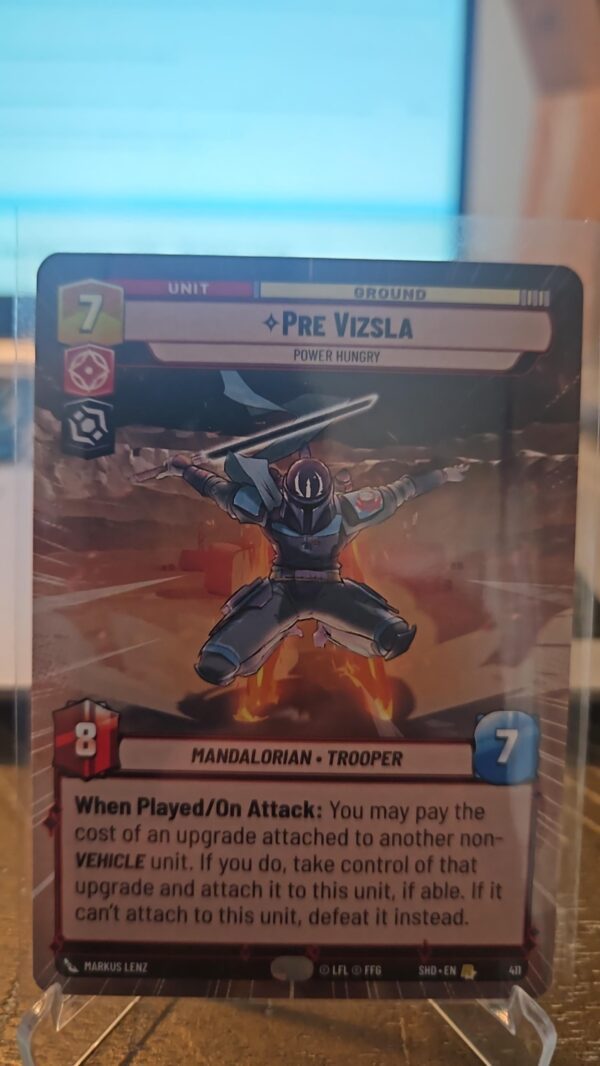 Pre Vizsla - Power Hungry - Hyperspace #411 Star Wars Unlimited Shadows of the Galaxy