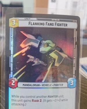 disabling fang fighter, foil, 205, shadows of the galaxy, star wars unlimited, holo