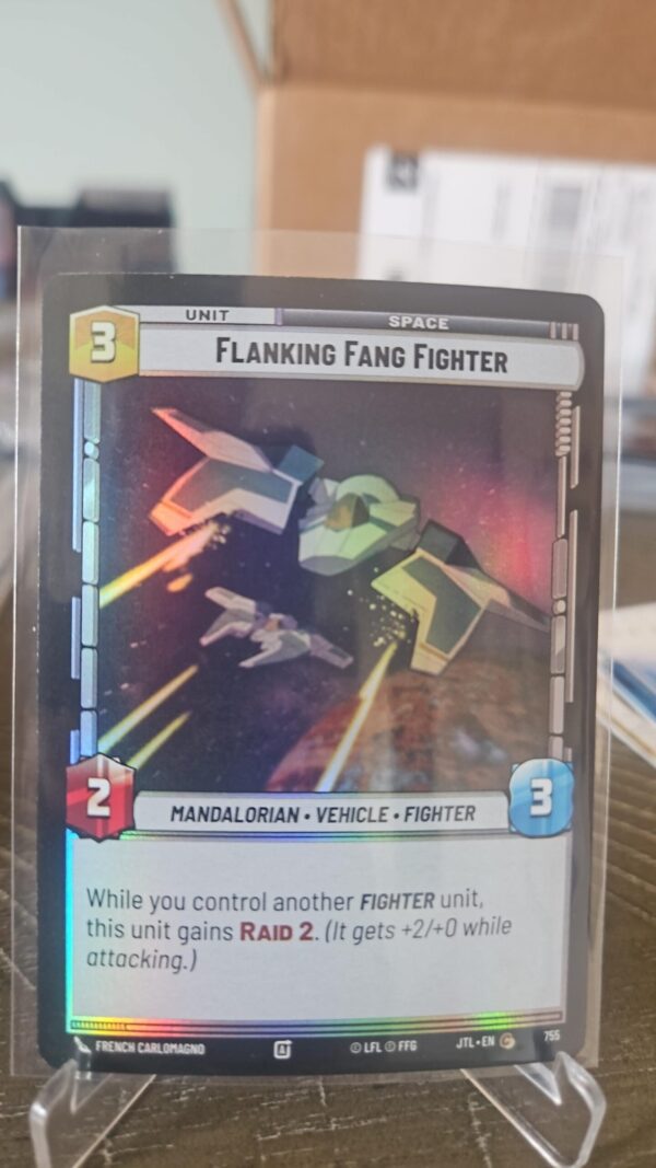 Star Wars Unlimited Shadows of the Galaxy Foil Disabling Fang Fighter