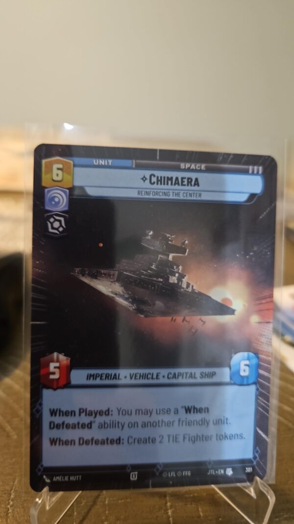 Star Wars Unlimited Chimaera Hyperspace (Jump To Lightspeed) #773