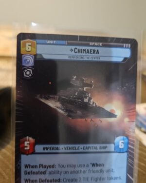 Star Wars Unlimited Chimaera Hyperspace (Jump To Lightspeed) #773
