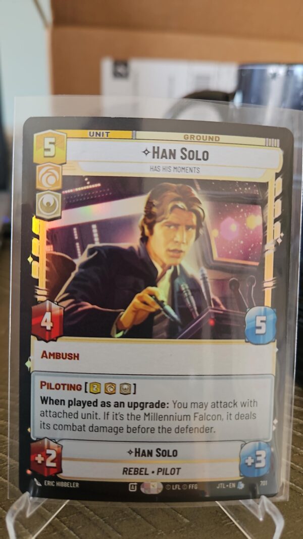 Star Wars Unlimited - Han Solo: Has His Moments #701 - Foil - Jump to Lightspeed