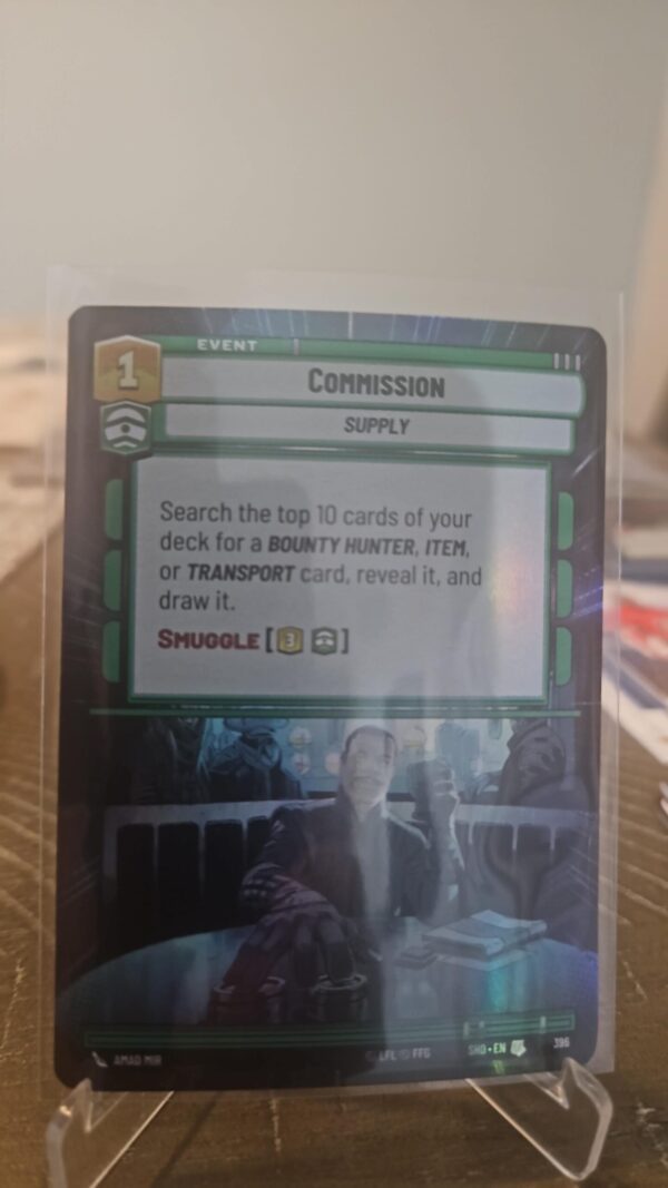 FOIL Hyperspace Star Wars Unlimited - Commission - Shadows of the Galaxy