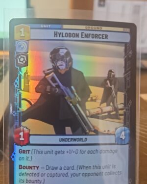 Star Wars Unlimited - Hylobon Enforcer - 27/262 Shadows of the Galaxy (Foil) card
