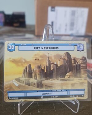 city in the clouds, hyperspace, 281, nonfoil, star wars unlimited