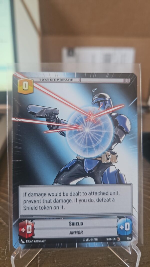 Star Wars Remnant Science Facility Shield (Hyperspace) Shadows of the Galaxy non foil double sided - Image 2