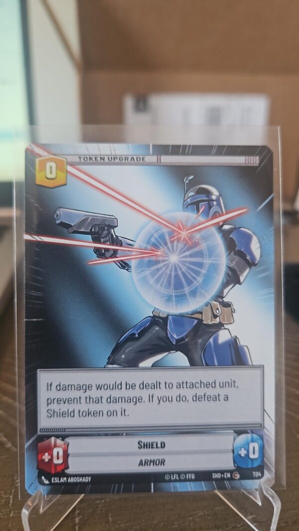 Star Wars Remnant Science Facility Shield (Hyperspace) Shadows of the Galaxy non foil double sided - Image 2