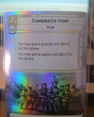 Star Wars Unlimited - Coordinated Front Hyperspace Foil 987