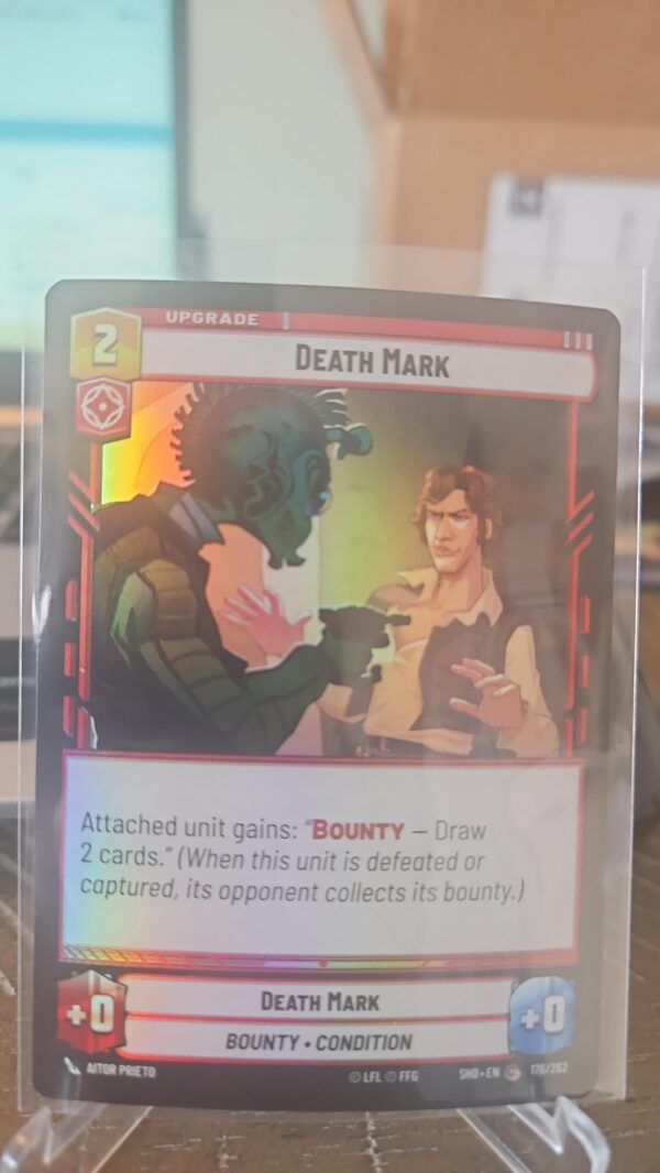 Star Wars Unlimited Death Mark #445 Foil Shadows of the Galaxy