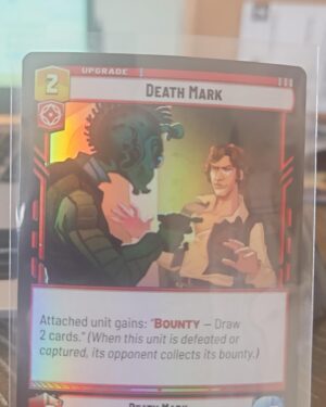 Death Mark #445 Star Wars Unlimited foil card near mint