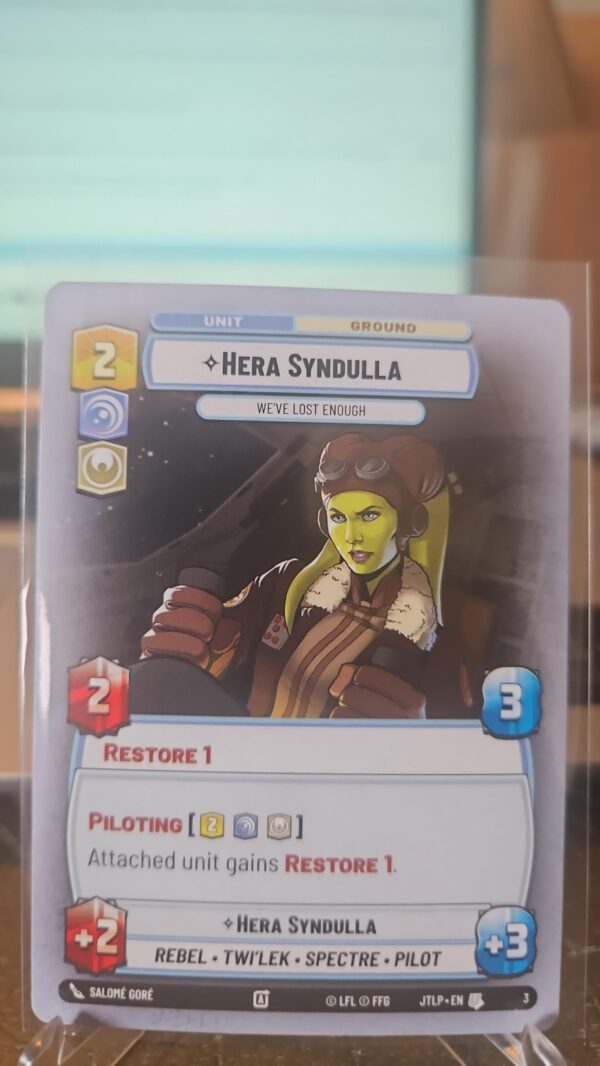 Star Wars Unlimited - Weekly Play Promo Hera Syndulla 3
