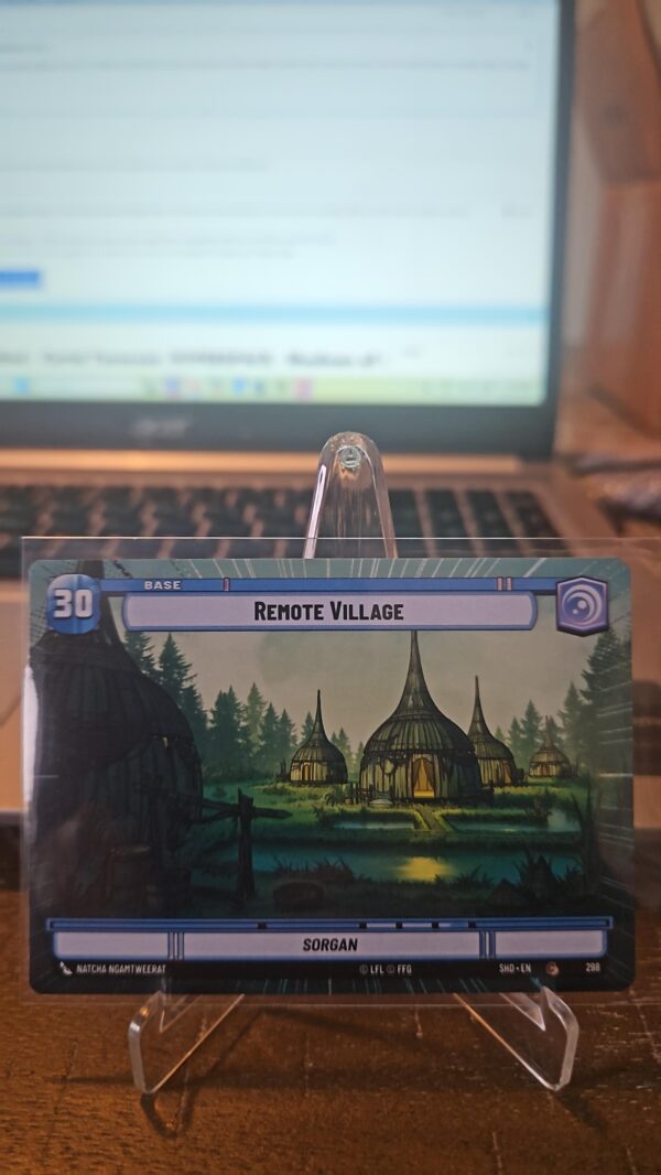 Remote Village #298 Hyperspace Star Wars Unlimited Shadows Of The Galaxy non foil