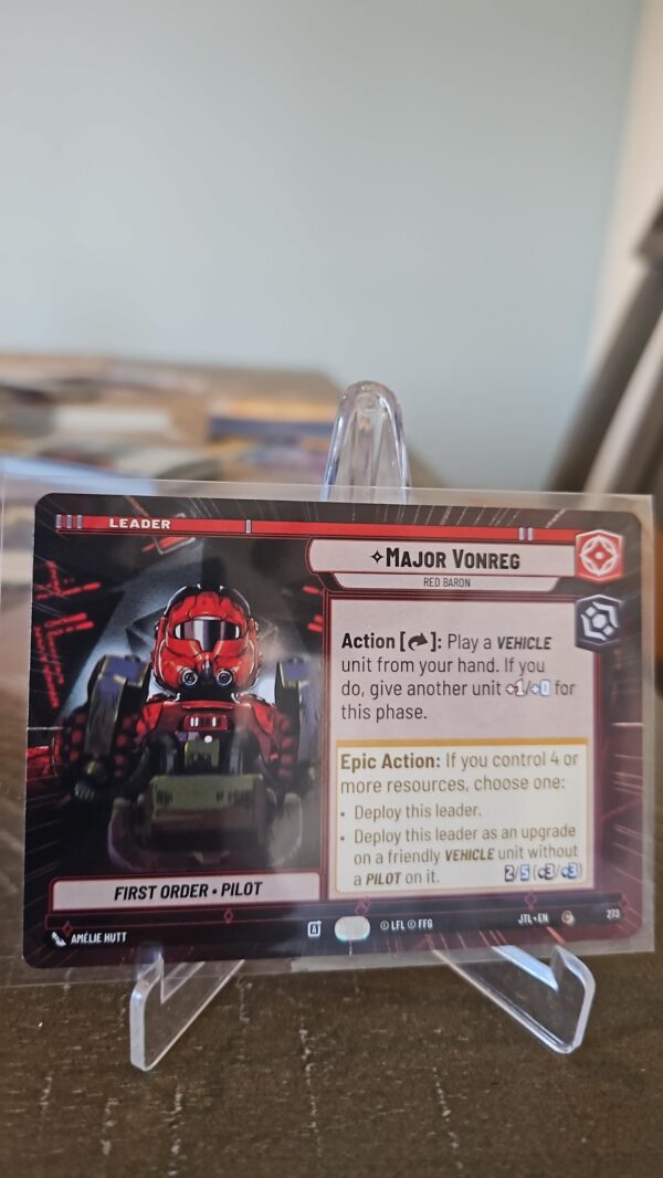 Star Wars Unlimited Major Vonreg #273 Hyperspace Jump to Lightspeed